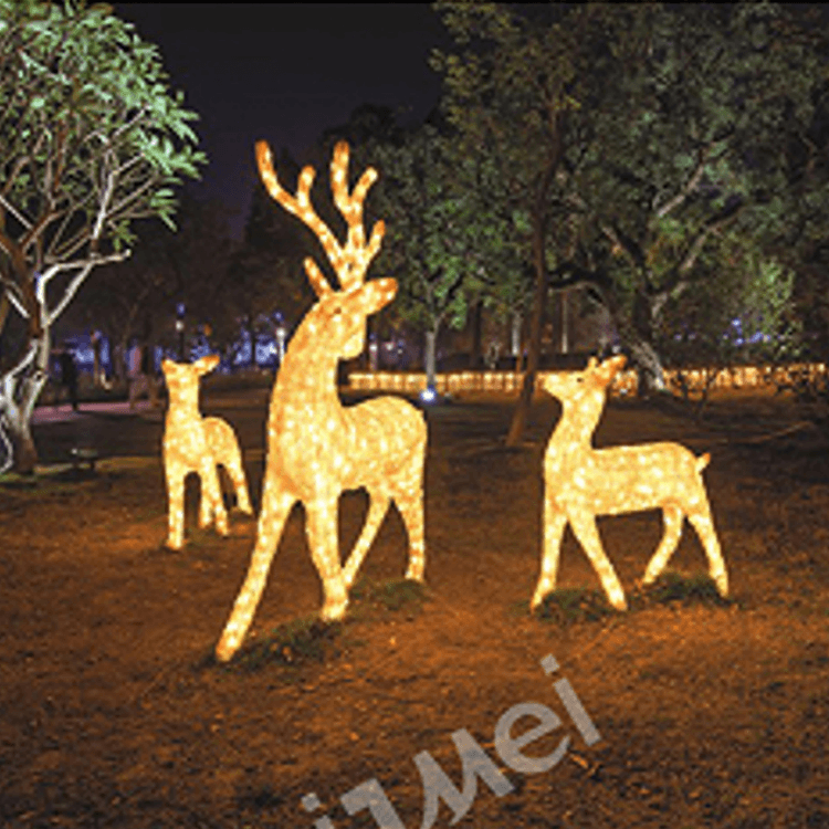 Sika Deer Tourism Light Sketch Landscape Lamp