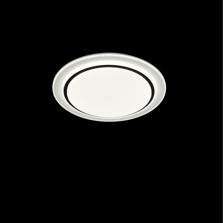 Round Black Side Household Ceiling Lamp