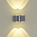 Simple Wall Lamp Upper And Lower Four Lights