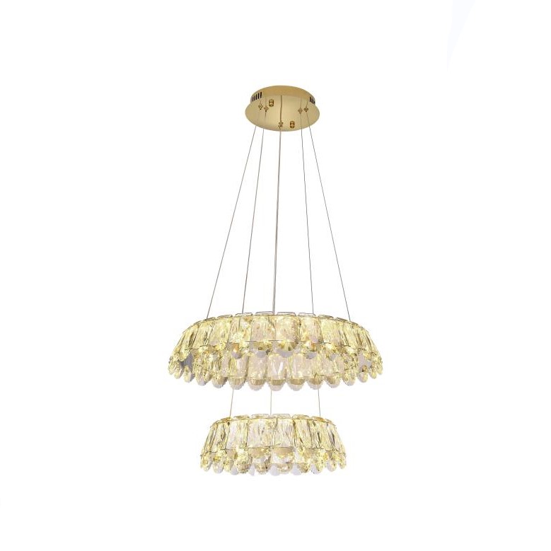 American living room light luxury simple crystal chandelier