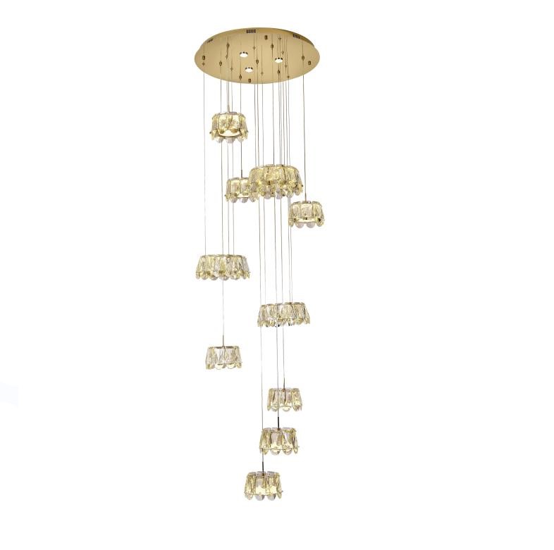 Multi post modern simple atmospheric chandelier