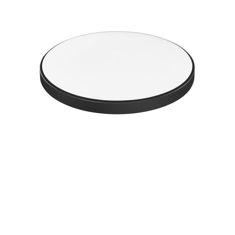 Household Simple Round Black Edge Ceiling Lamp