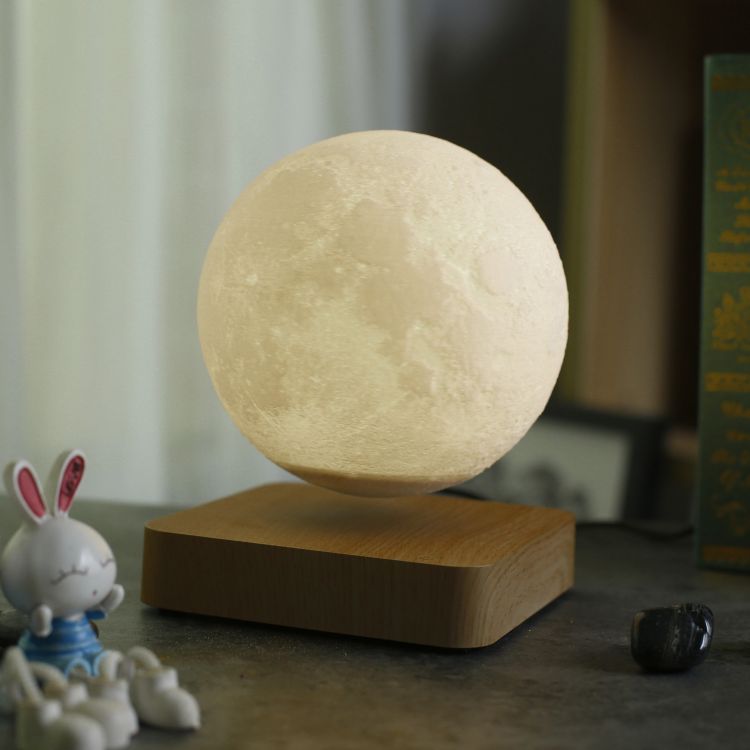 Moon Lamp Maglev Festival Gift Planet Table Lamp