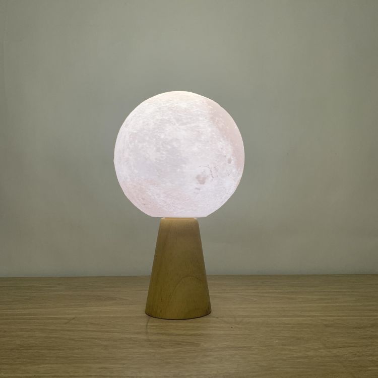 Creative Gift Room Decoration Small Moon Table Lamp