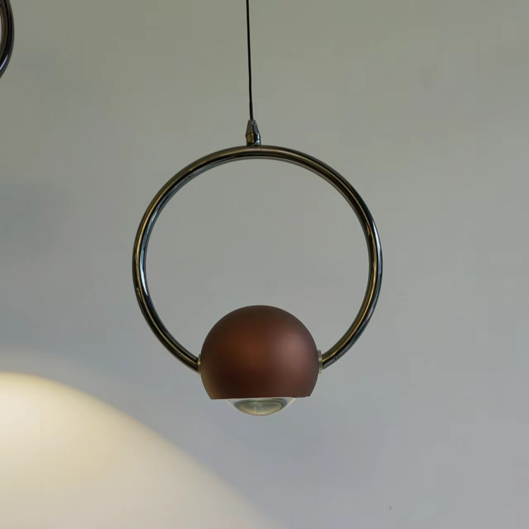 Simple Ring Ball Lifting Indoor Pendant Lamp