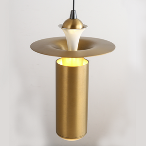 Champagne Gold Lifting Bedside Living Room Pendant Lamp