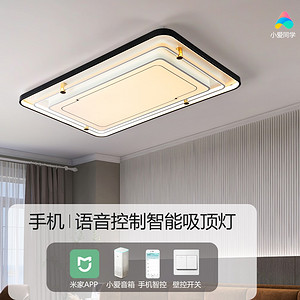 Living room and dining room mobile phone voice intelligent control ceiling light