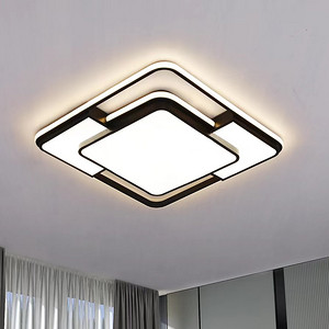 Three color segment white Arc master bedroom ceiling light