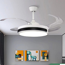 Nordic modern simple wind hall fan light