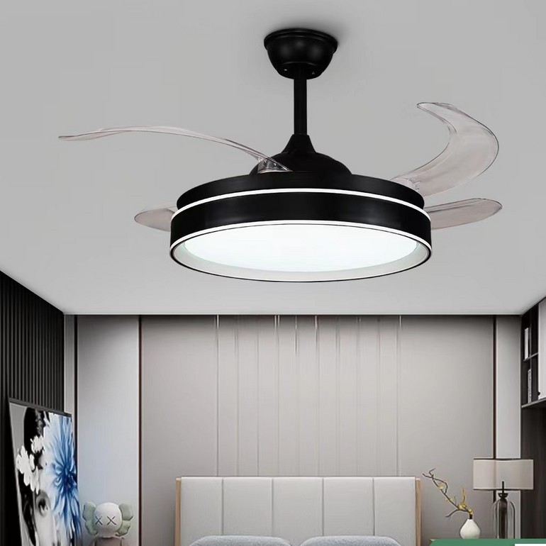 Nordic modern simple wind hall fan light