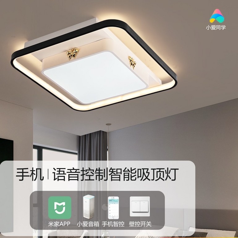 Xiao Ai students high-end atmosphere living room light luxury ceiling lamp