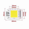 Drive-free integrated LED light source module