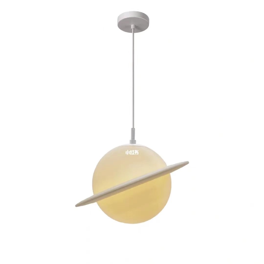 3D light transmittance strong creative Saturn chandelier