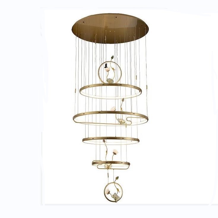 Modern light luxury simple creative living room chandelier