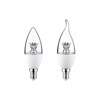 Pointed Bubble Pull Tail Screw Candle Light Bulb