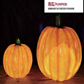 pumpkin-shaped decorative light