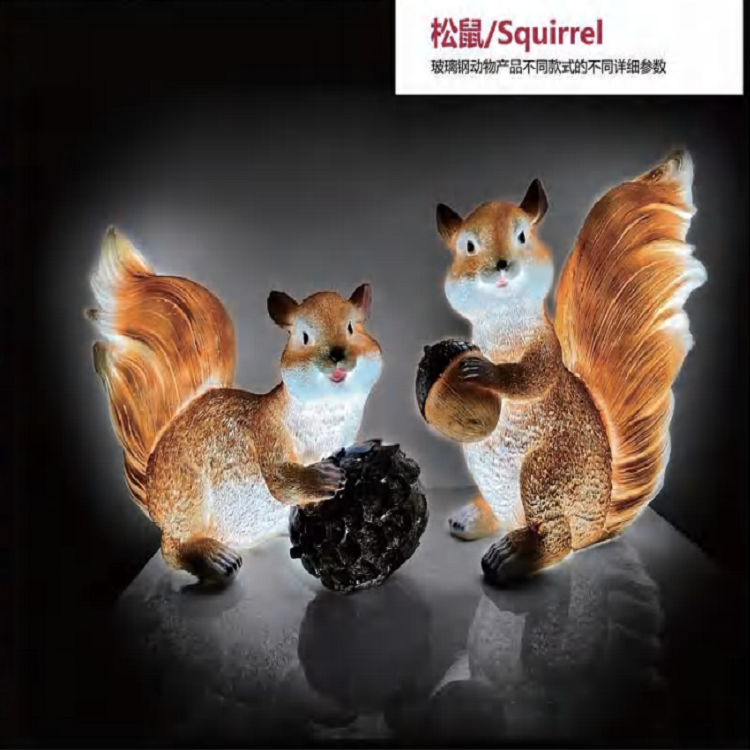 squirrel-shaped decorative light