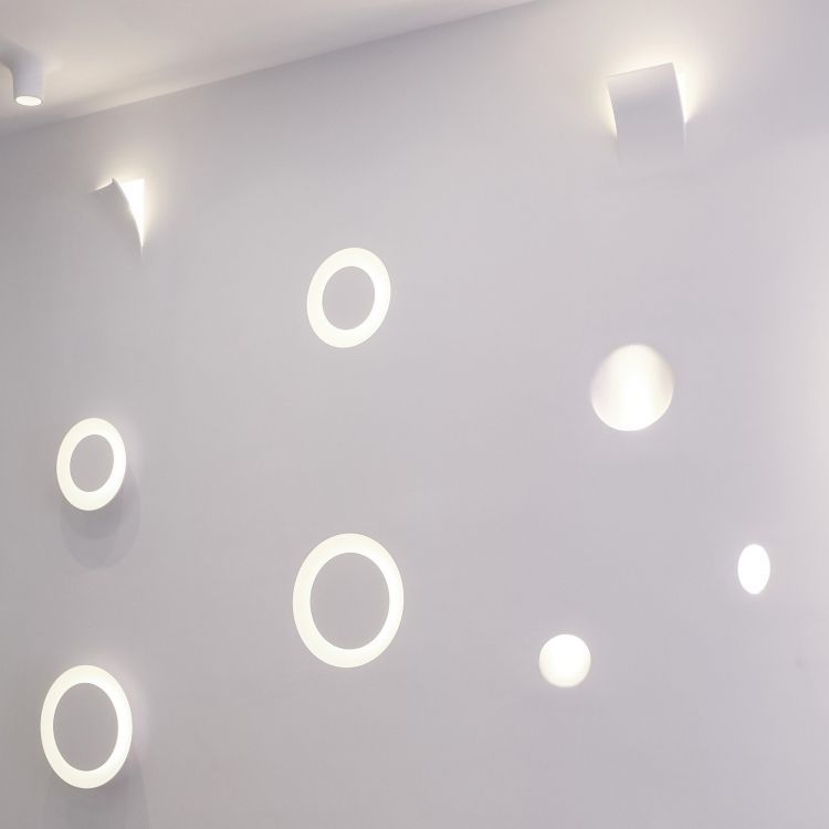 LED lighting wall-mounted spotlight