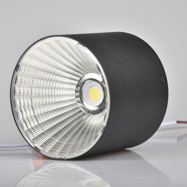 LED Lighting Circular Hole-free COB Surface-mounted Downlight Without Main Lamp