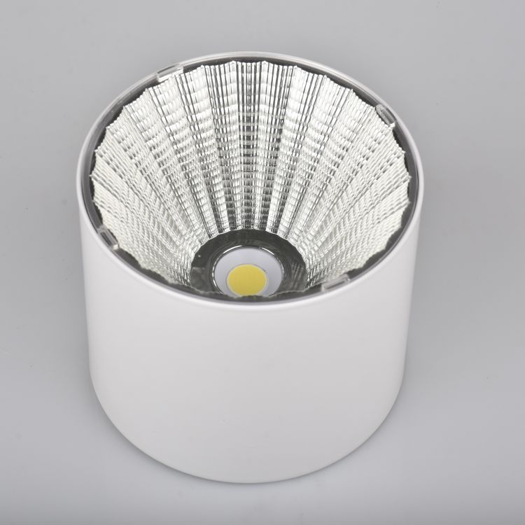 LED Lighting Circular Hole-free COB Surface-mounted Downlight Without Main Lamp