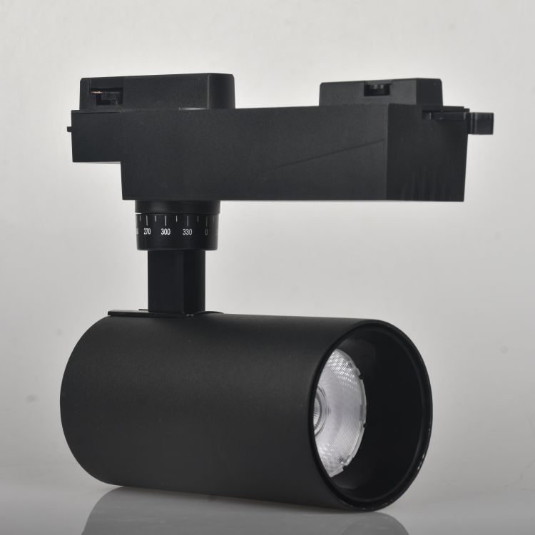 Led Surface-Mounted Spotlight Supermarket Exhibition Hall Adjustable Angle Cob Track Light