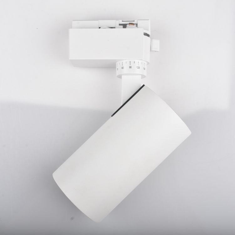 Led Surface-Mounted Spotlight Supermarket Exhibition Hall Adjustable Angle Cob Track Light