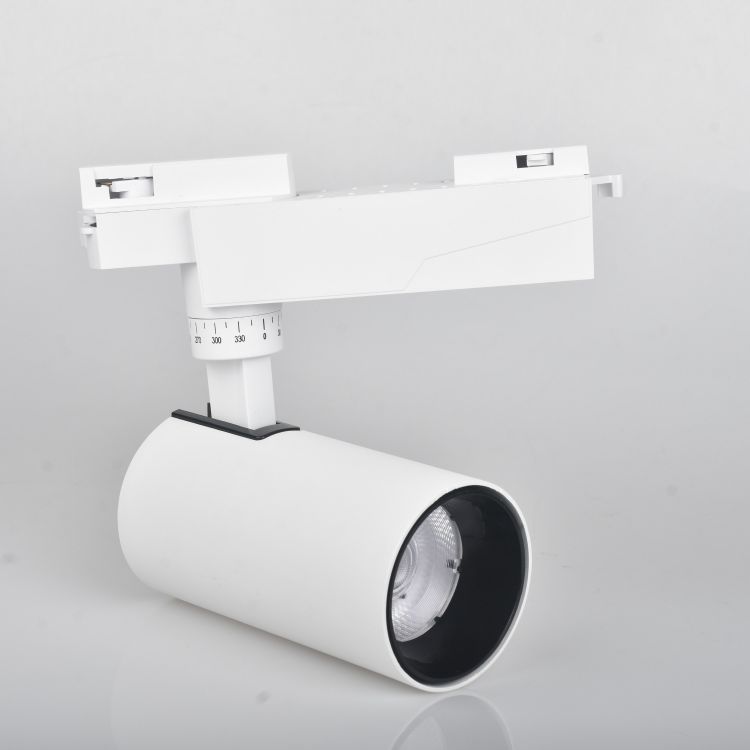 Led Surface-Mounted Spotlight Supermarket Exhibition Hall Adjustable Angle Cob Track Light