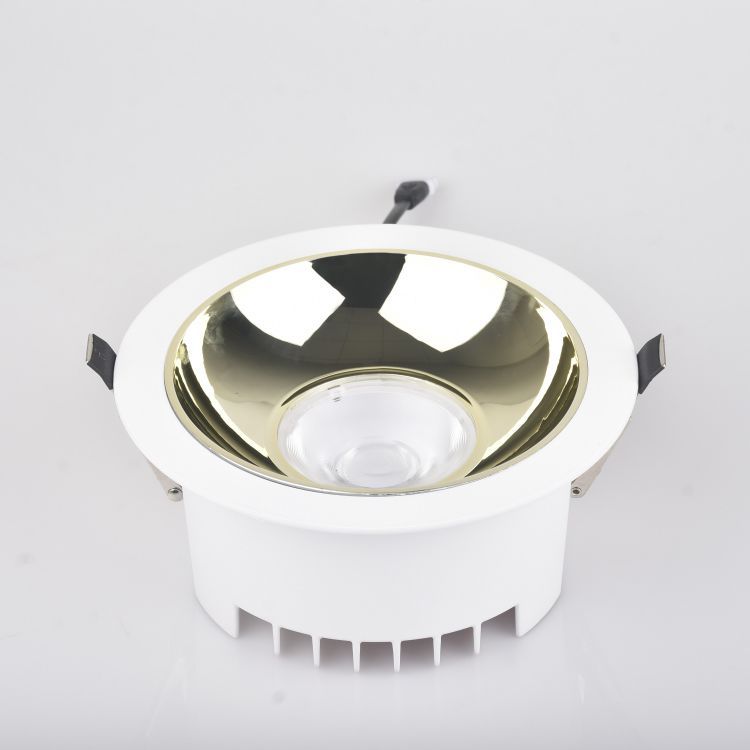 Led Narrow Edge Anti-Glare Embedded Three-Color Dimming Corridor Lamp Downlight
