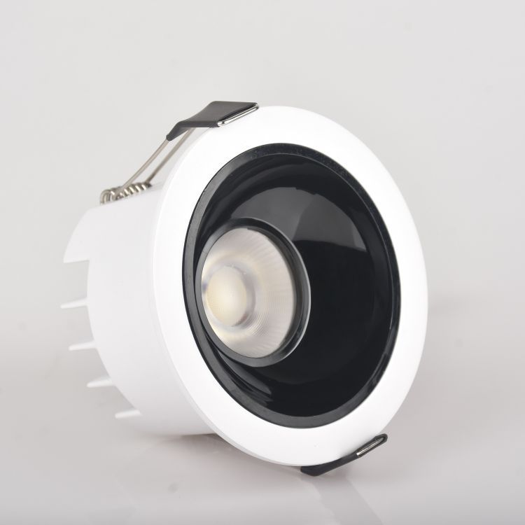 Led Narrow Edge Anti-Glare Embedded Three-Color Dimming Corridor Lamp Downlight