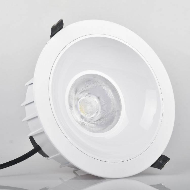 Led Narrow Edge Anti-Glare Embedded Three-Color Dimming Corridor Lamp Downlight