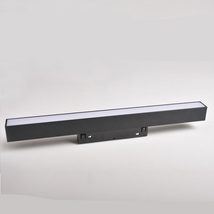 Embedded Strip Light And Dark Magnetic Absorption Track Light