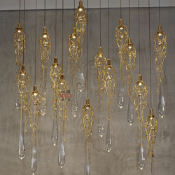 C2442Rain and dew series chandelier