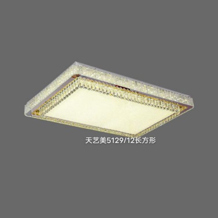 Light luxury modern minimalist crystal ceiling lamp