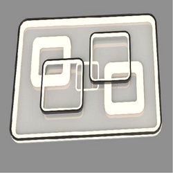 Square Series Ceiling Lamp