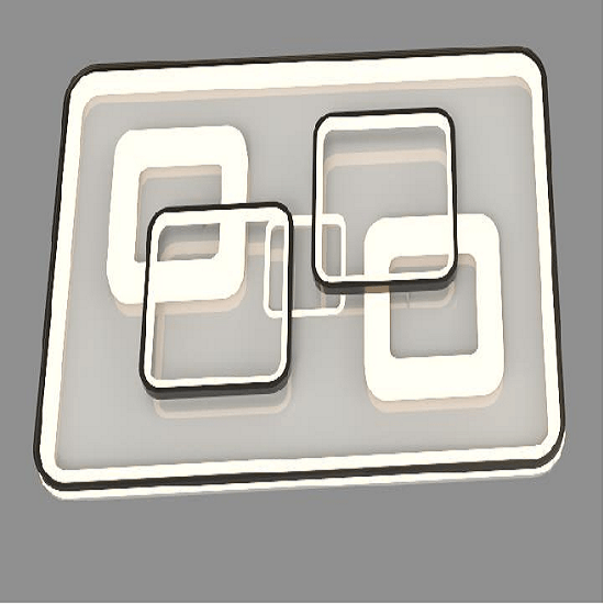 Square Series Ceiling Lamp