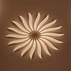 Raw as summer flower series ceiling lamp