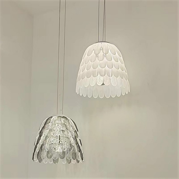 Angel Feather Series Art Chandelier