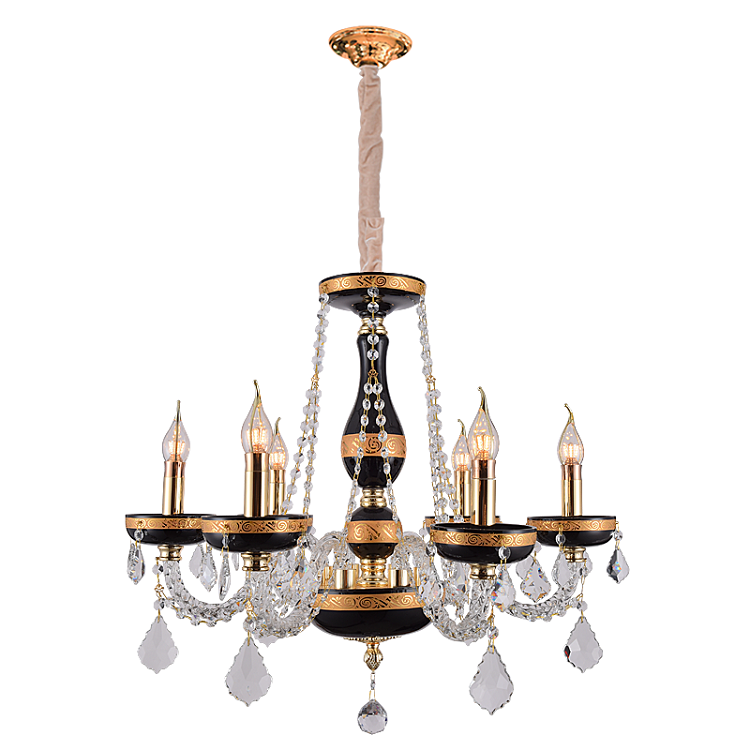 Royal style luxury candle chandelier