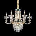 Royal style luxury candle chandelier