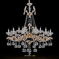 Royal style luxury candle chandelier