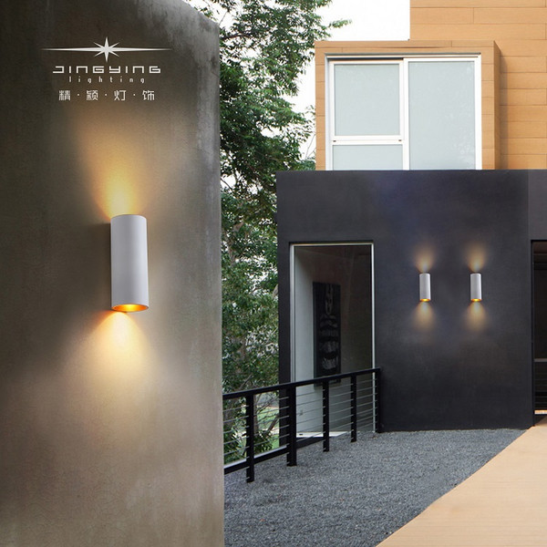 LED outdoor waterproof double-headed wall lamp