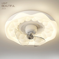 2261Pearl-shaped fan lamp