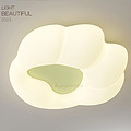 2372Bear paw shaped ceiling lamp