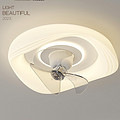 2383 Polygon fan lamp