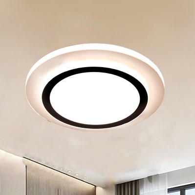 3334ADouble Layer Cake Series Round Ceiling Lamp