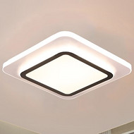 3334ADouble Layer Cake Series Square Ceiling Lamp