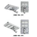 Solar integrated series street light kit