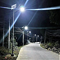 New rural road lighting integrated solar street lamp