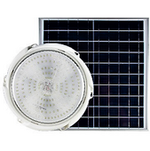 Controllable outdoor courtyard solar ceiling lamp