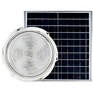 Controllable outdoor courtyard solar ceiling lamp